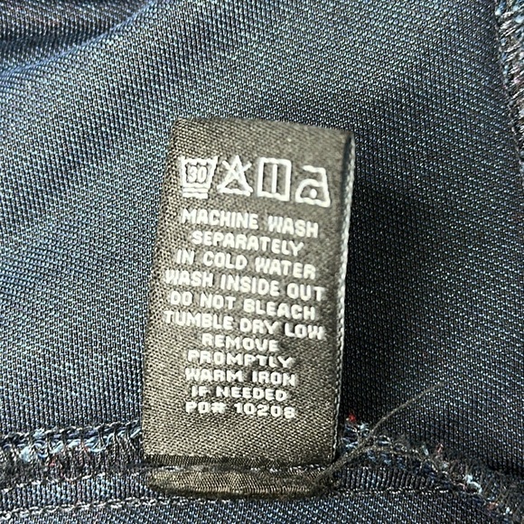 Liverpool Jean Company Acid Wash Zip Front Moto Stretch Jean Jacket Size XS - Picture 10 of 13